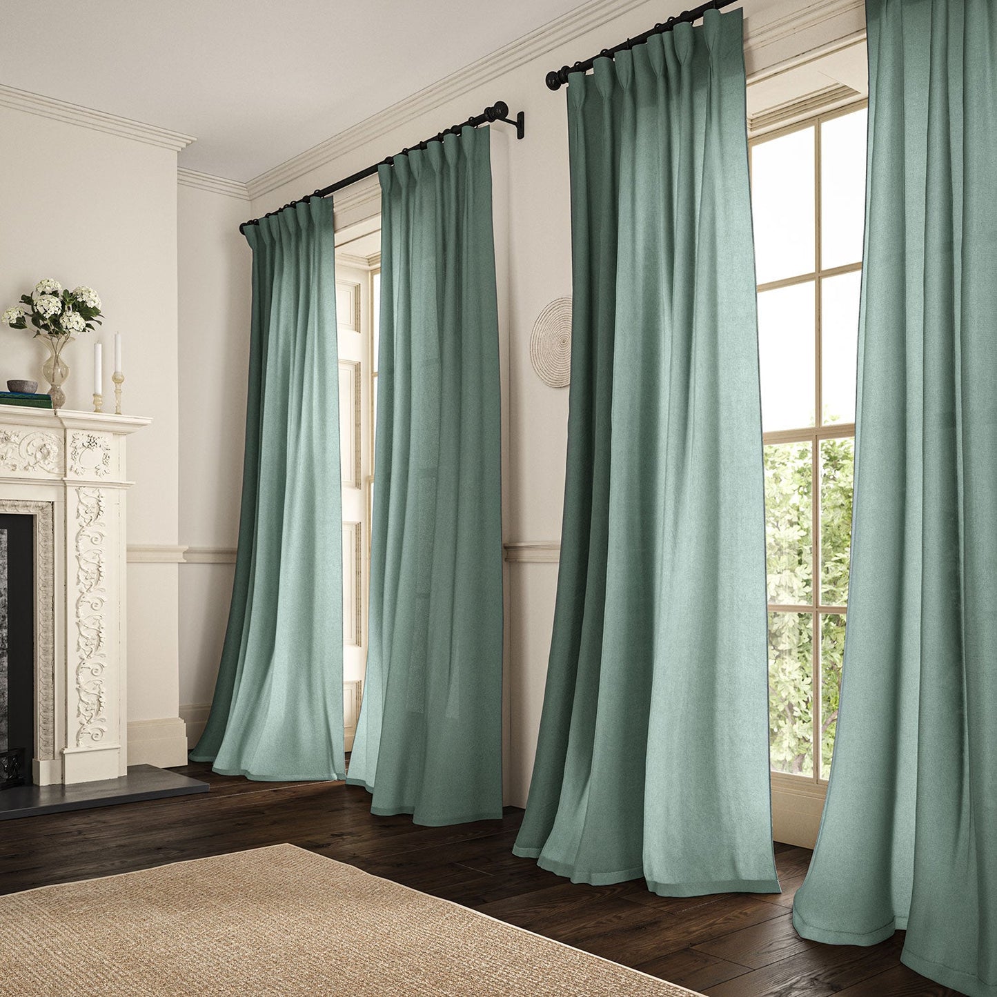 Linwood Marietta Sky Made to Measure Curtains