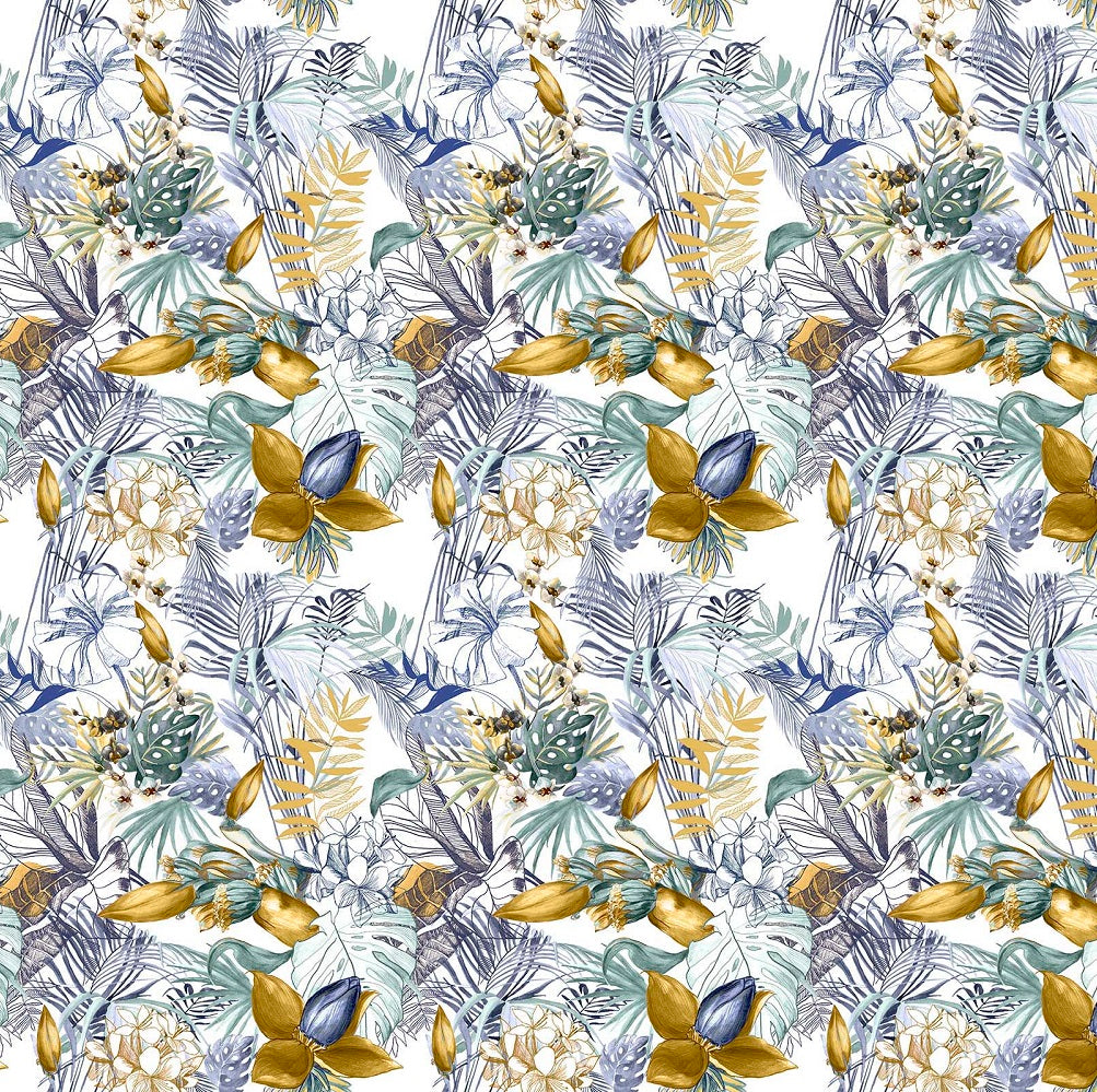 Chess Marie Denim Made to Measure Curtains