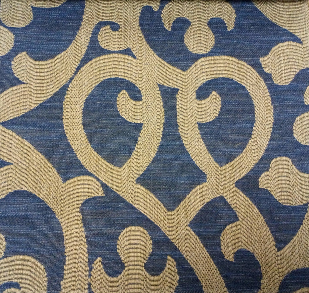 Chess Marrakech Marine Made to Measure Curtains