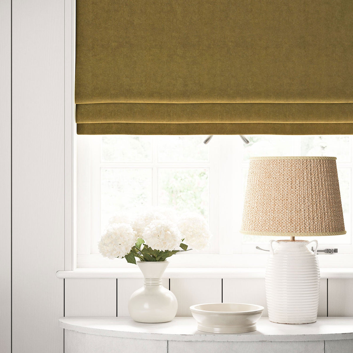 Linwood NoMo Seaweed FR Made to Measure Curtains