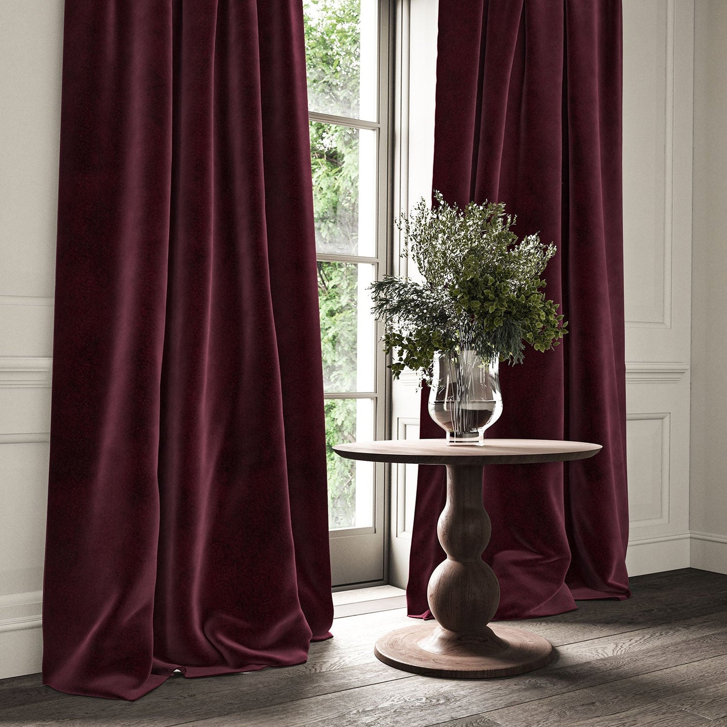 Linwood Omega Pinot Noir CFR Made to Measure Curtains