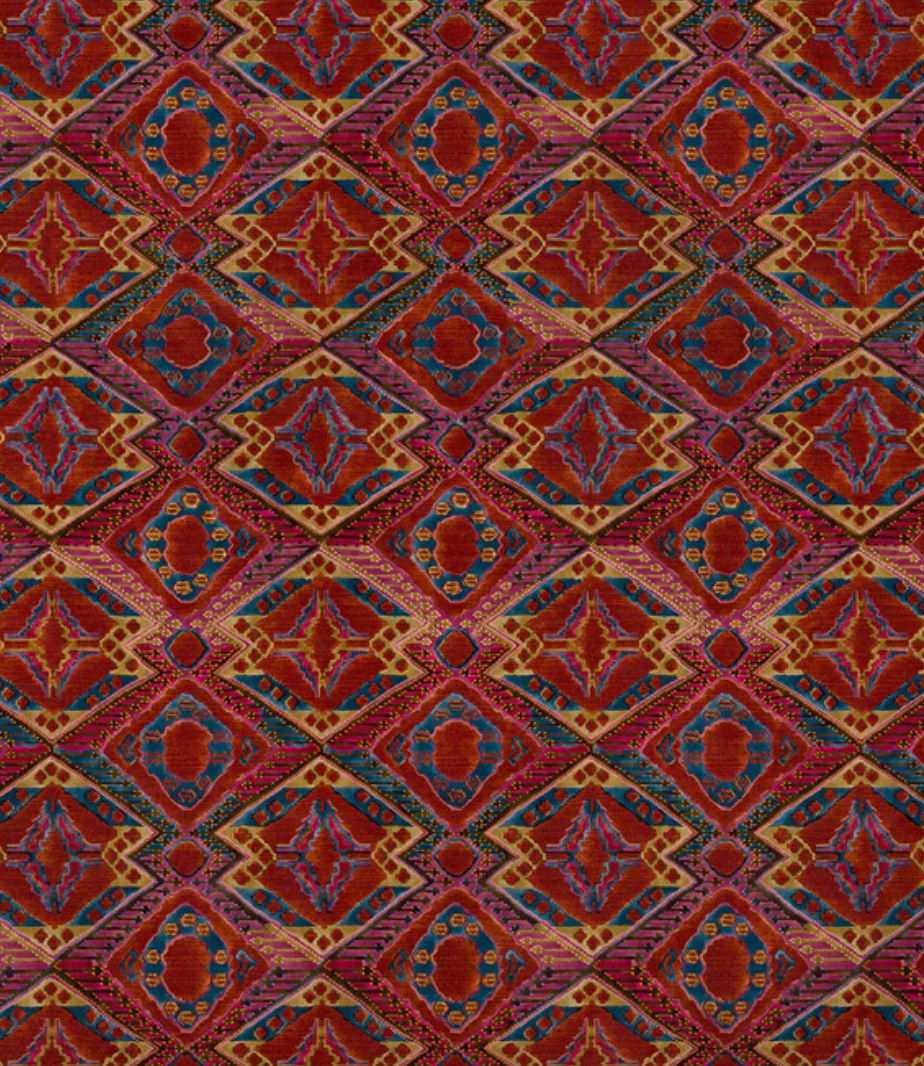 Hot Ticket - One Thousand and One Velvet by Linwood - Fabric, Curtains, Roman Blinds