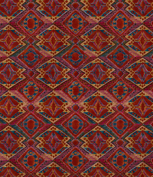 Hot Ticket - One Thousand and One Velvet by Linwood - Fabric, Curtains, Roman Blinds