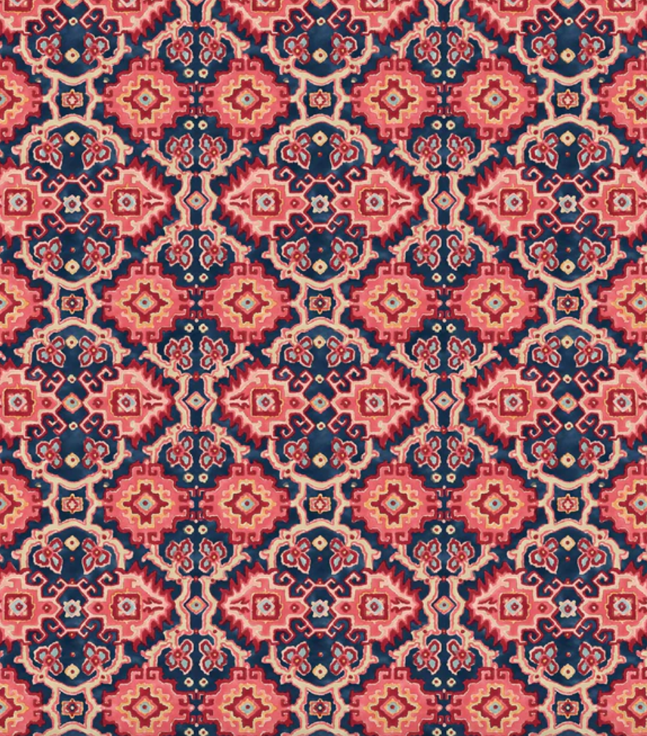 Persian - Kami Velvet by Linwood - Fabric, Curtains, Roman Blinds
