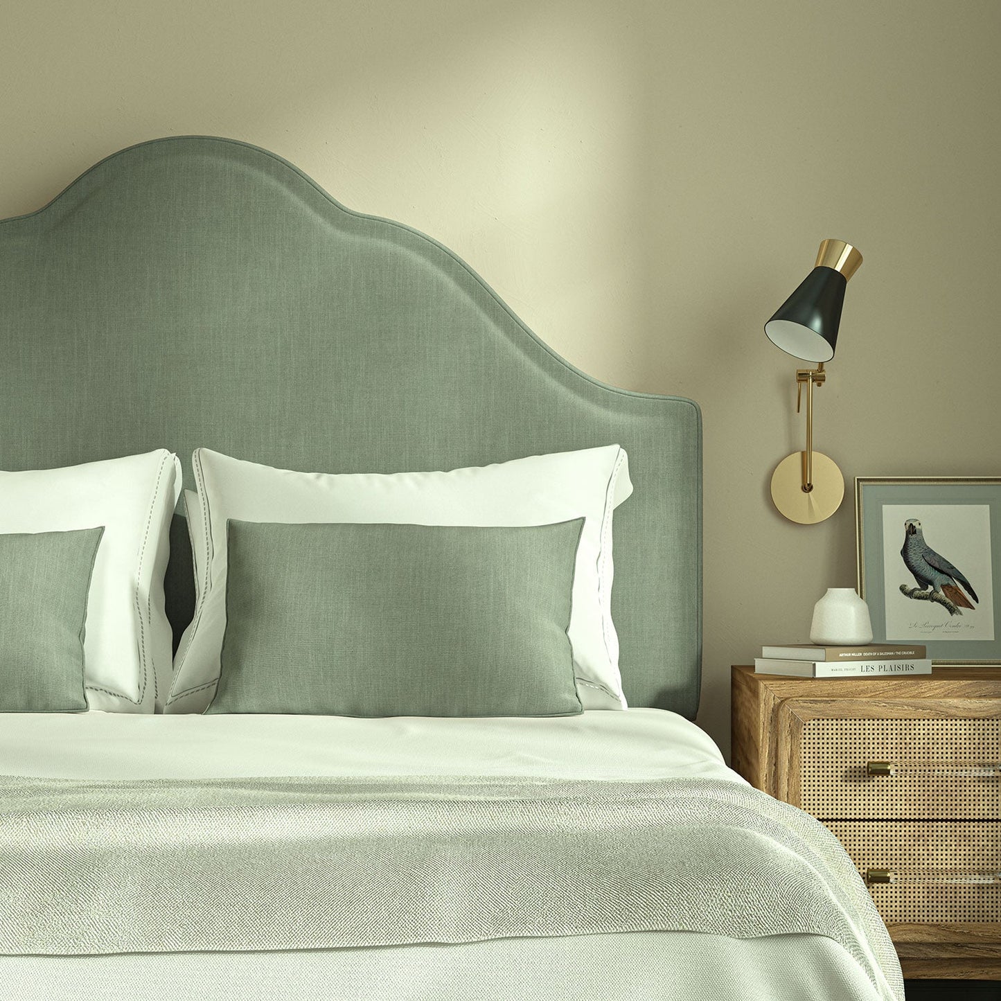 Linwood Pluto Bluestone FR Made to Measure Curtains