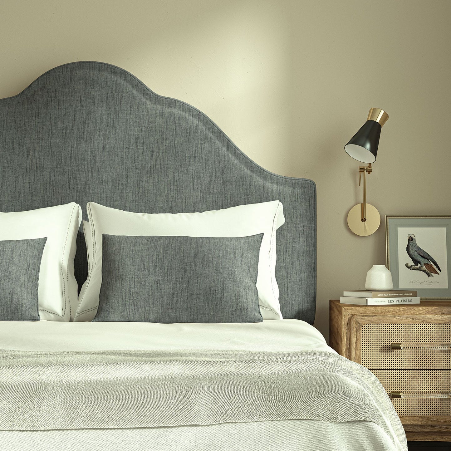 Linwood Pluto Denim FR Made to Measure Curtains