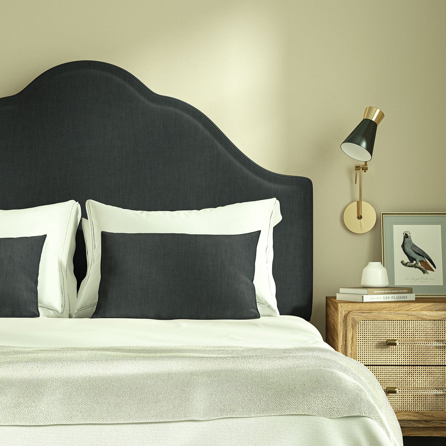 Linwood Pluto Midnight FR Made to Measure Curtains
