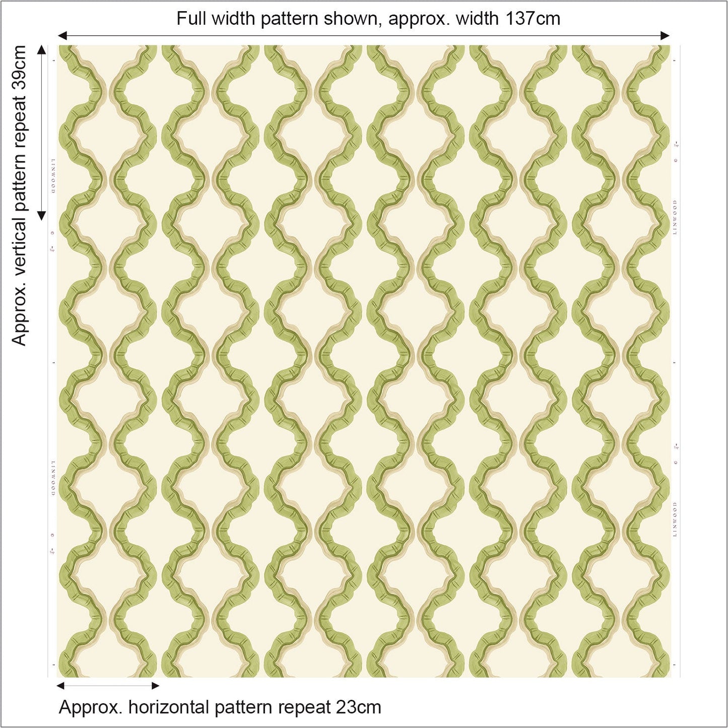 Linwood Ruffled Kew FR Made to Measure Curtains