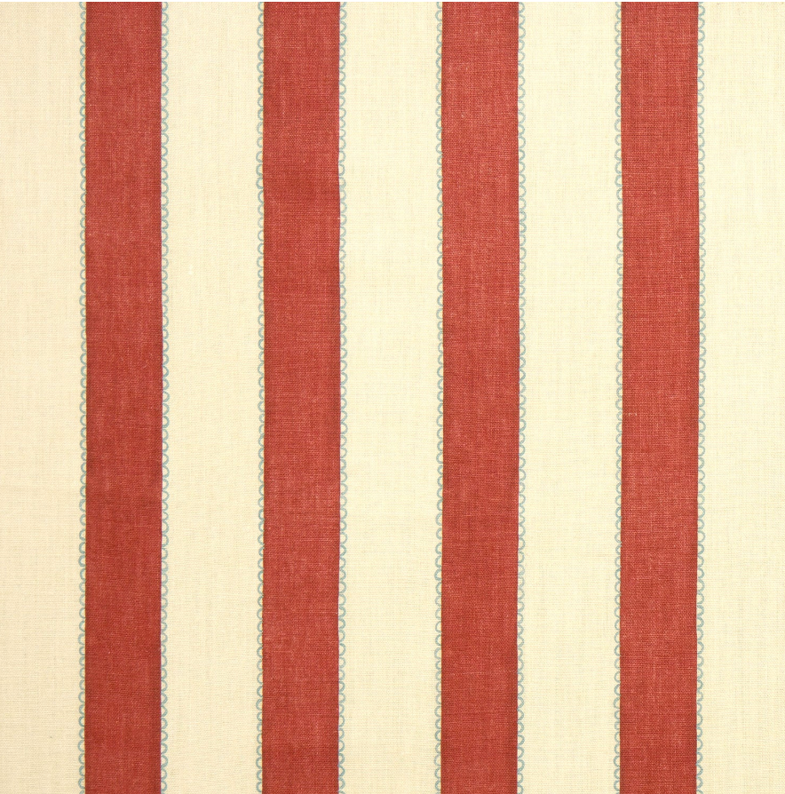 Red Riding Hood - Lola Stripe by Linwood - Curtains & Roman Blinds
