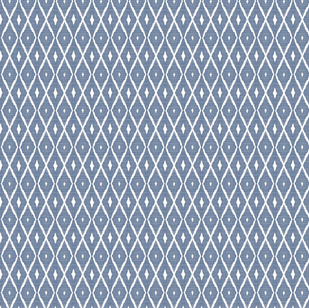 Chess Stow Denim Made to Measure Curtains