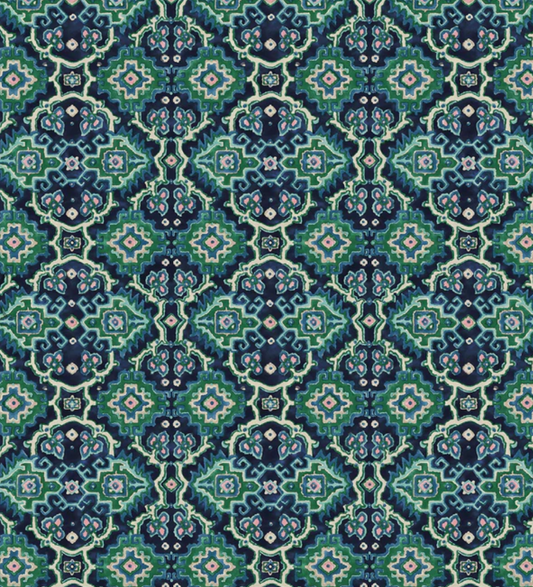 Seagreen Kami Velvet by Linwood - Fabric, Curtains, Roman Blinds