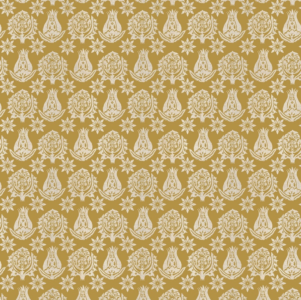 Chess Serena Ochre Made to Measure Curtains