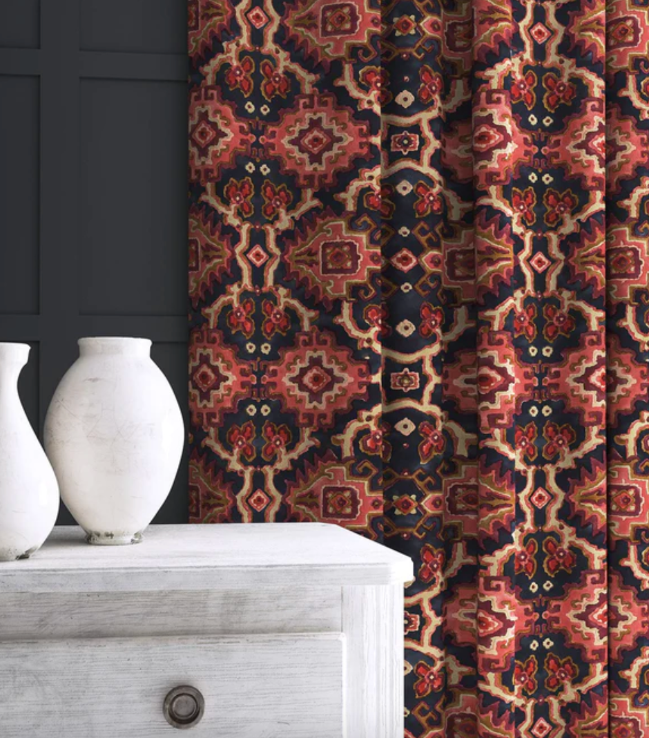 Sienna - Kami Velvet by Linwood - Fabric, Curtains, Roman Blinds lounge