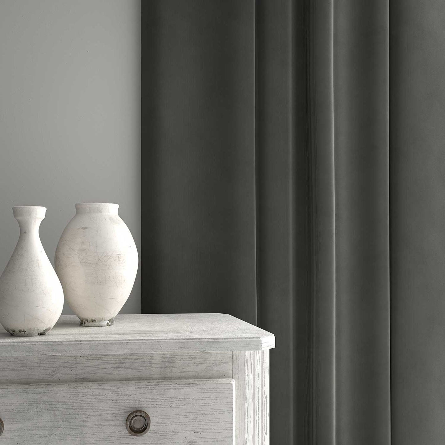 Linwood Tango Velvet Rock FR Made to Measure Curtains
