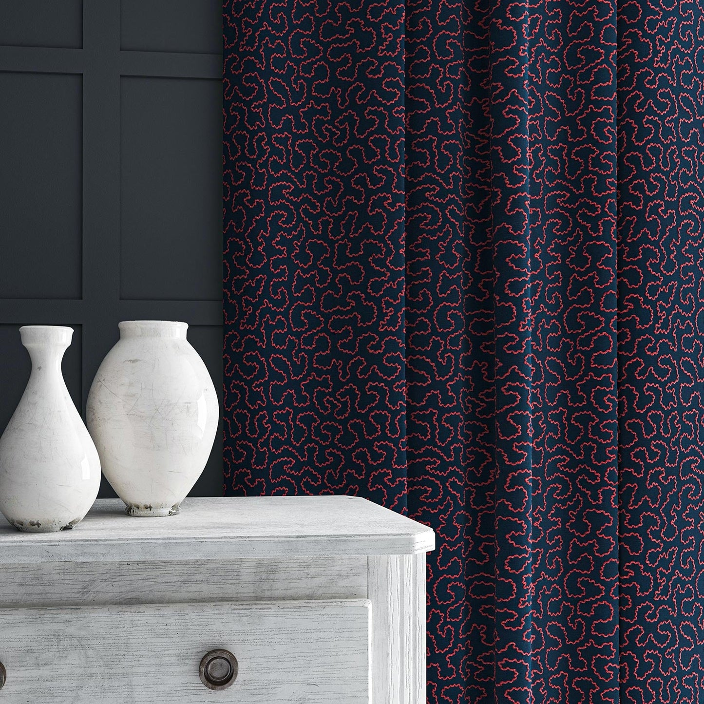 Linwood Wiggle Cosmic Made to Measure Curtains