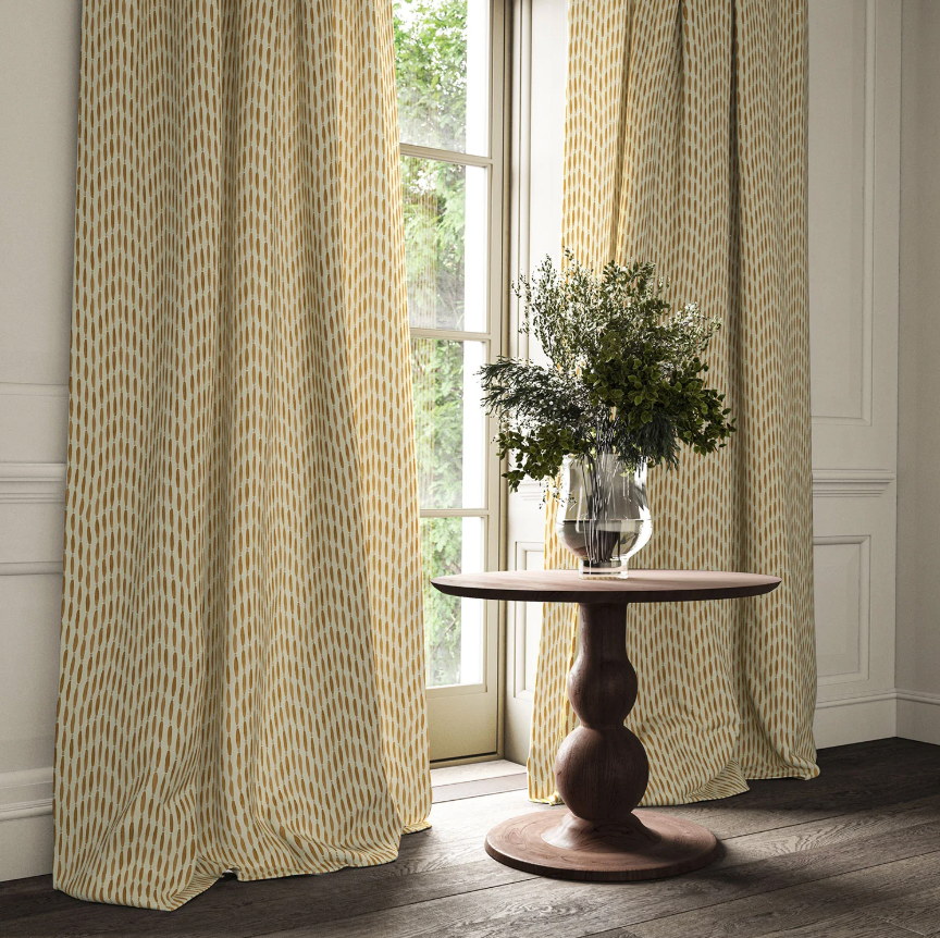 Toast - Smocked by Linwood - Curtains & Roman Blinds cooshy