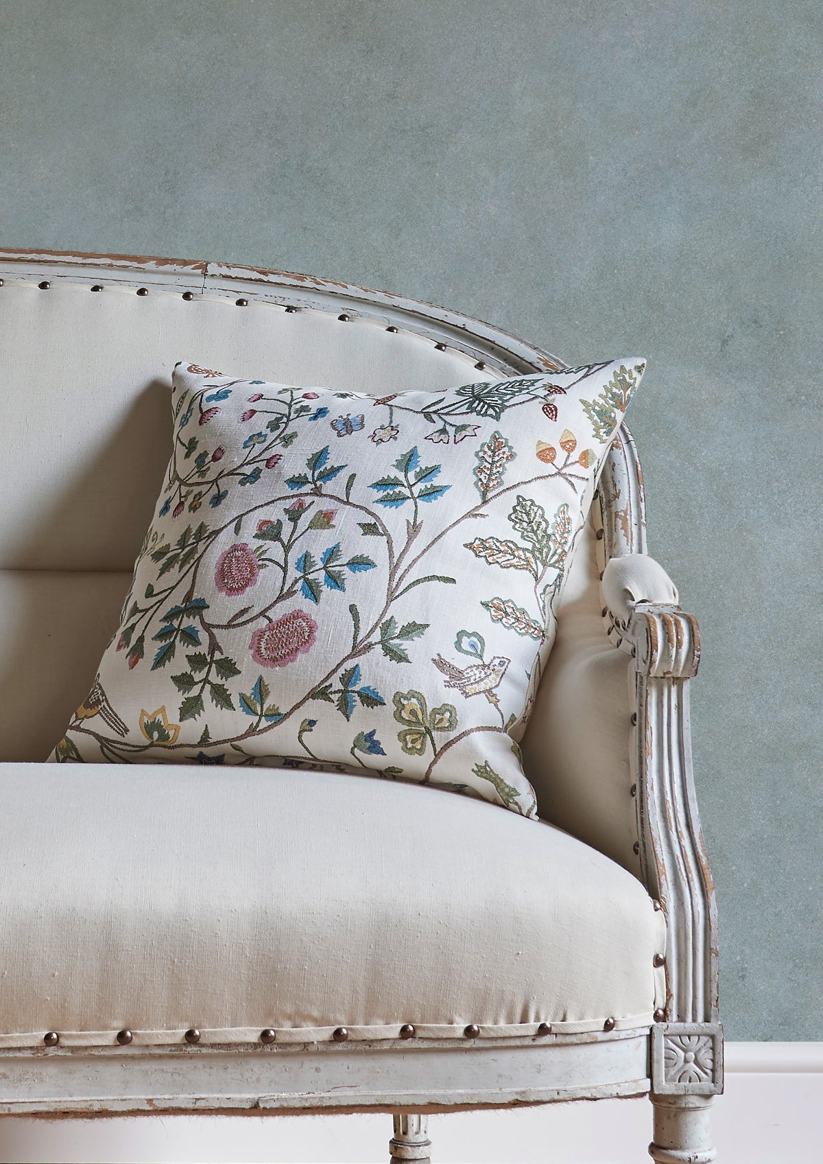 Lewis & Wood Windrush White Made to Measure Curtains – lifestyle photograph