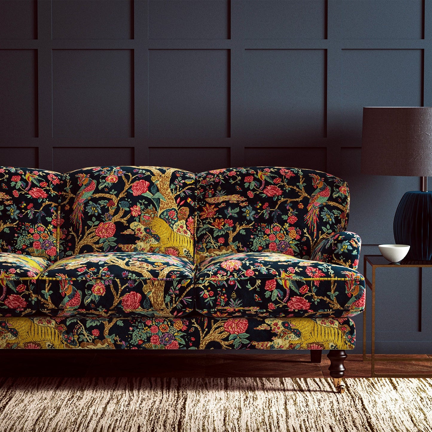 Linwood Wild Midnight Made to Measure Curtains