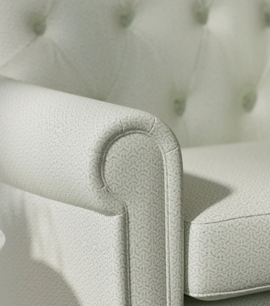 Adriatic - Malmo by Linwood - Fabric, Curtains, Roman Blinds sofa