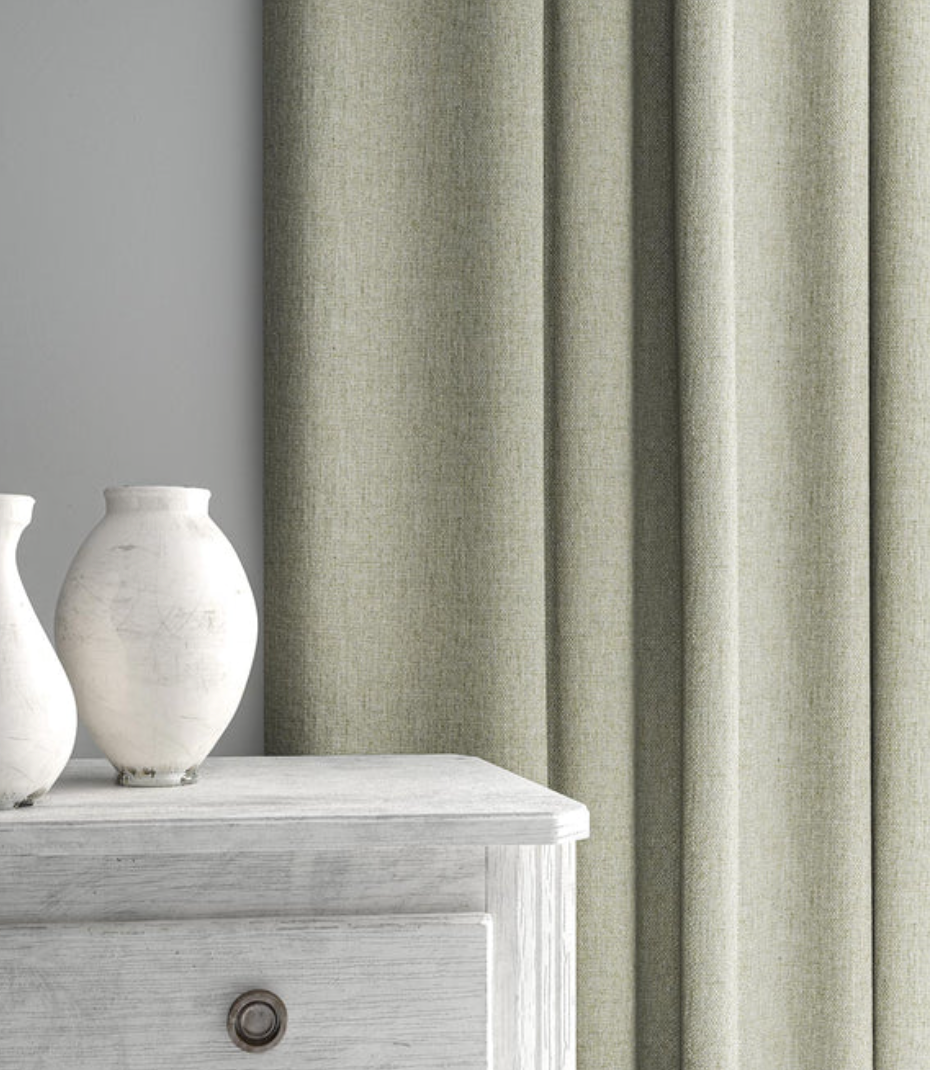 Alabaster - Orta by Linwood - Fabric, Curtains, Roman Blinds drape