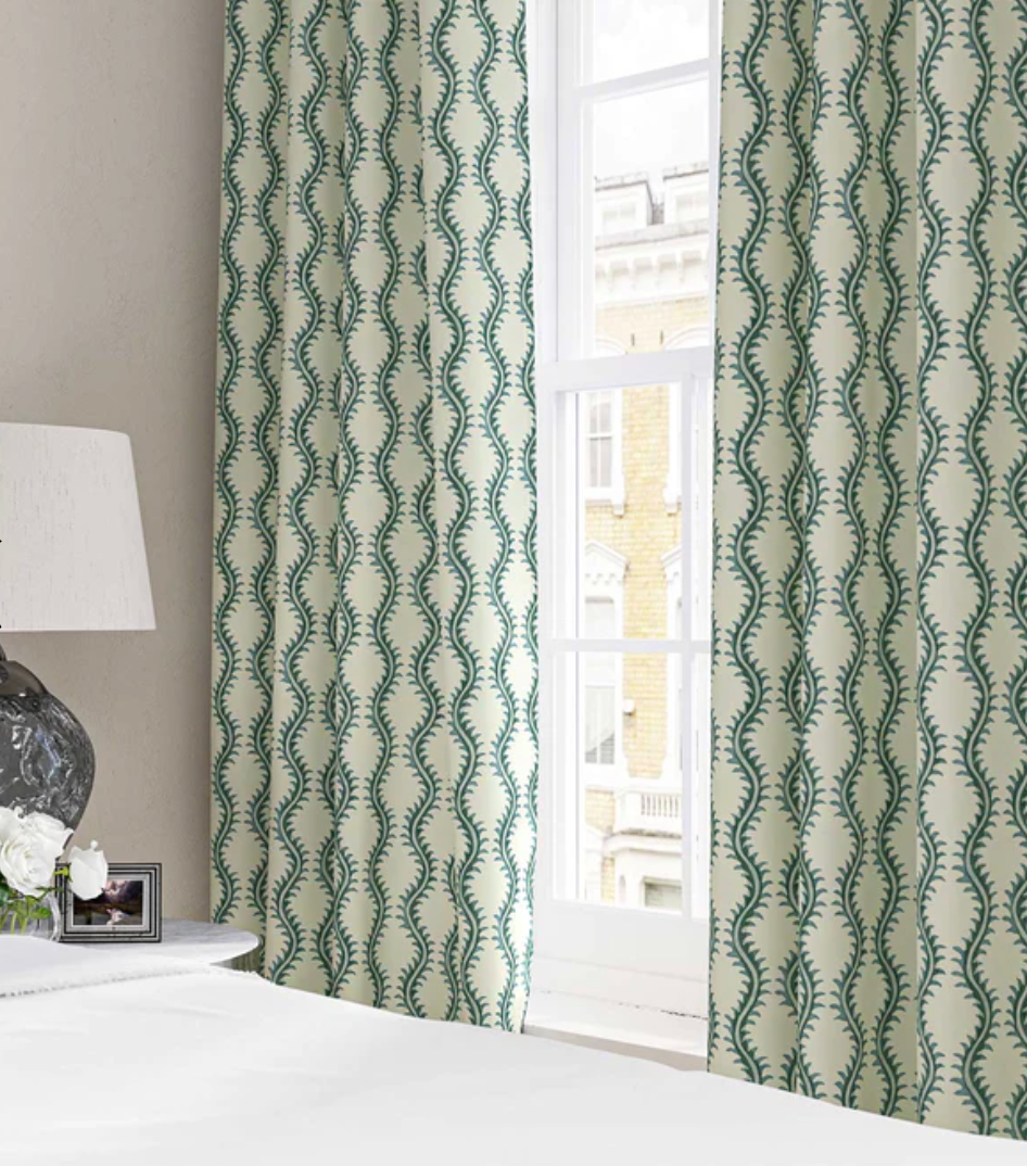 Arno - Helter Skelter Fabric Linwood 100% Linen curtains