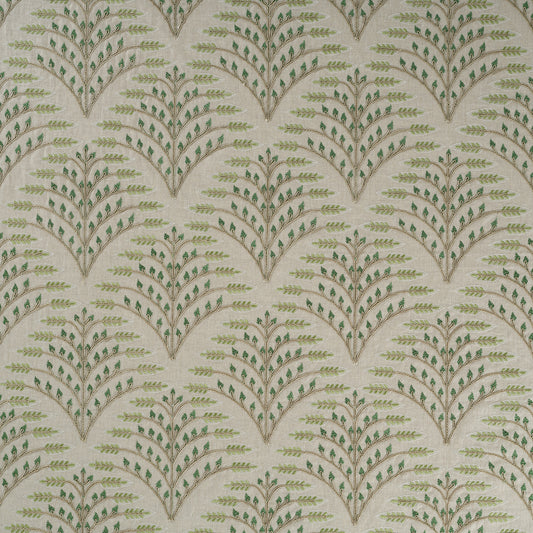 Green - Ashbee Fabric James Hare 100% Linen