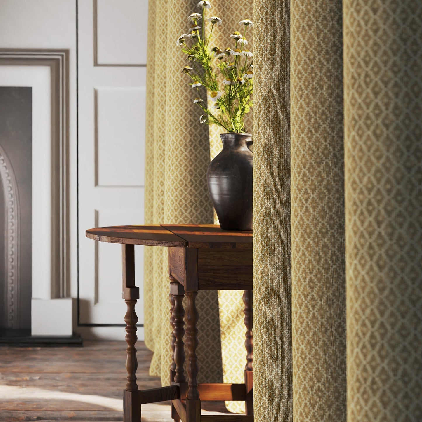 Linwood Ashfield Marigold Made to Measure Curtains