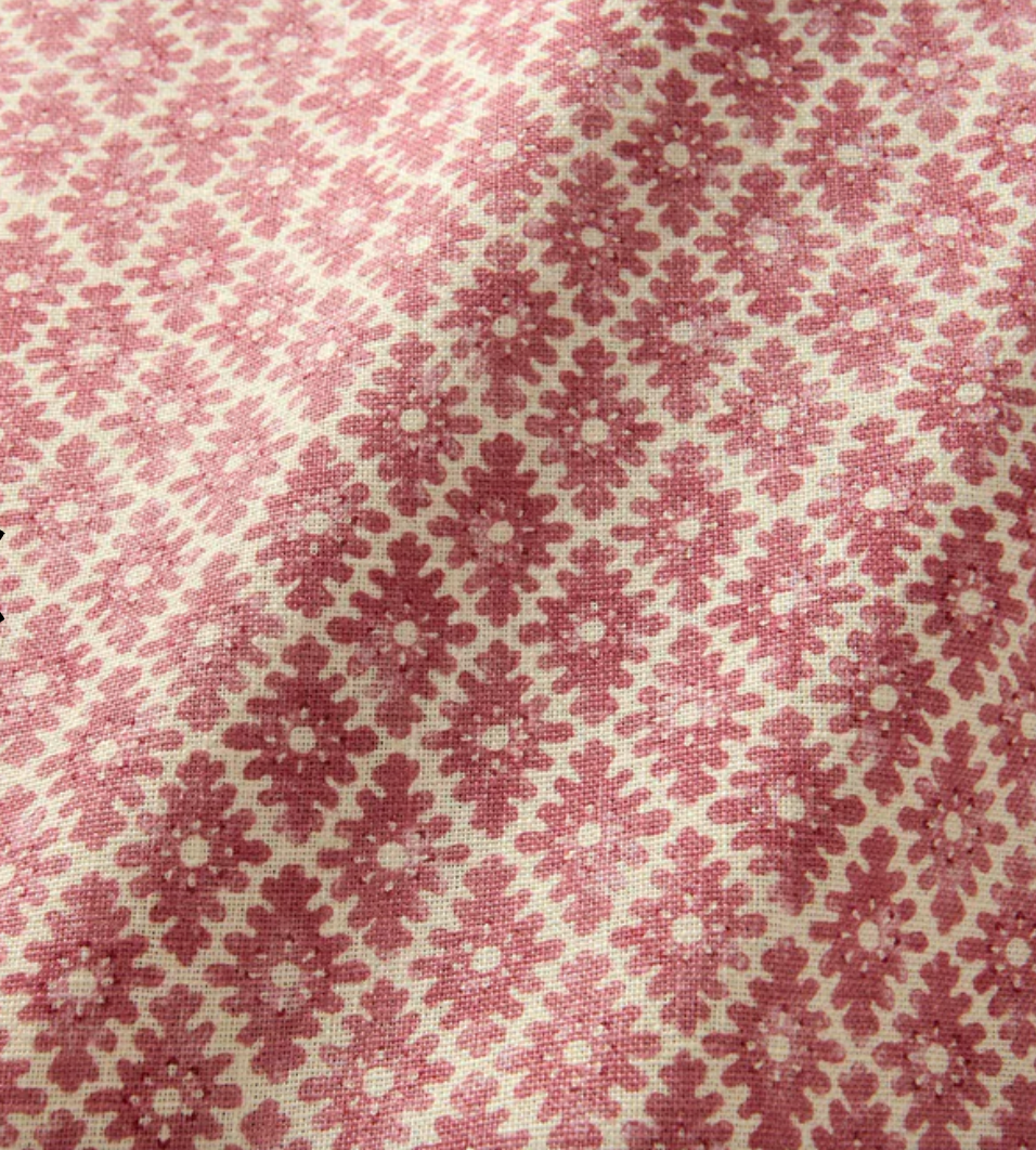 Faded Rose - Ashfield Fabric Linwood 100% Linen