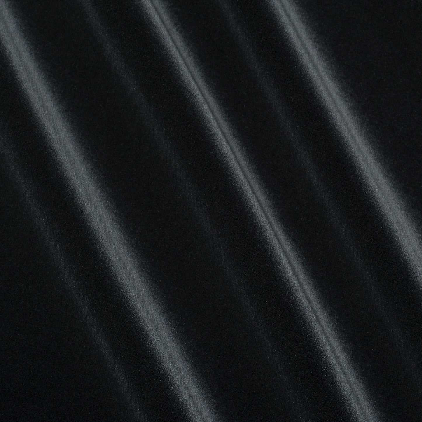 Jet - Beauchamp Velvet Fabric James Hare 100% Cotton