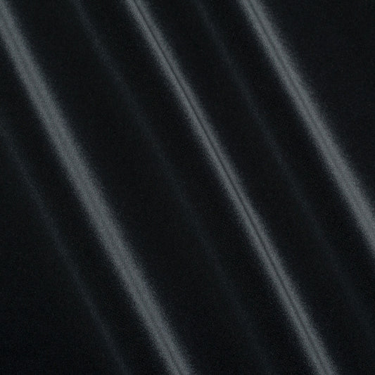 Jet - Beauchamp Velvet Fabric James Hare 100% Cotton