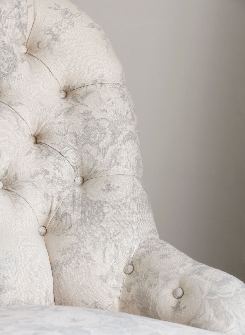 Kate Forman Roses Blue Made to Measure Roman Blinds – image 3