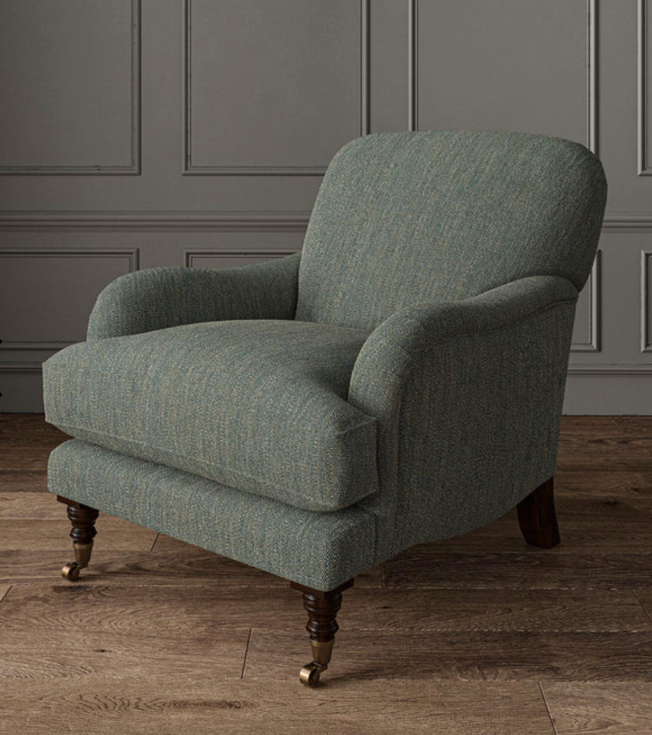 Bluestone - Orta by Linwood - Fabric, Curtains, Roman Blinds chair