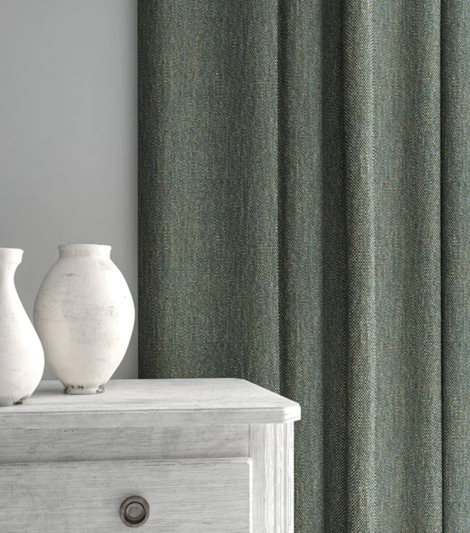 Bluestone - Orta by Linwood - Fabric, Curtains, Roman Blinds drape