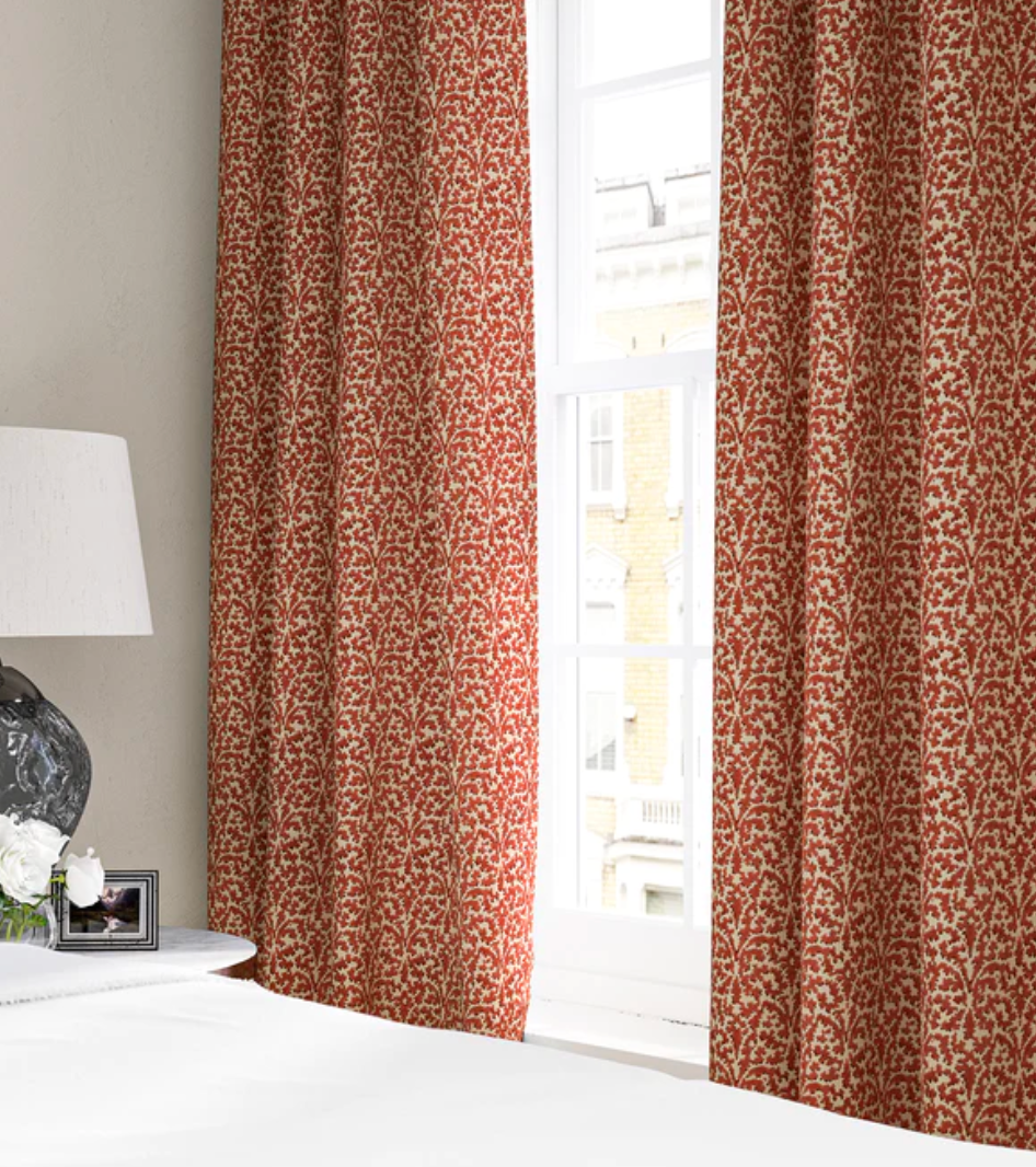 Cardinal - Bagatelle Fabric Linwood 100% Linen curtain