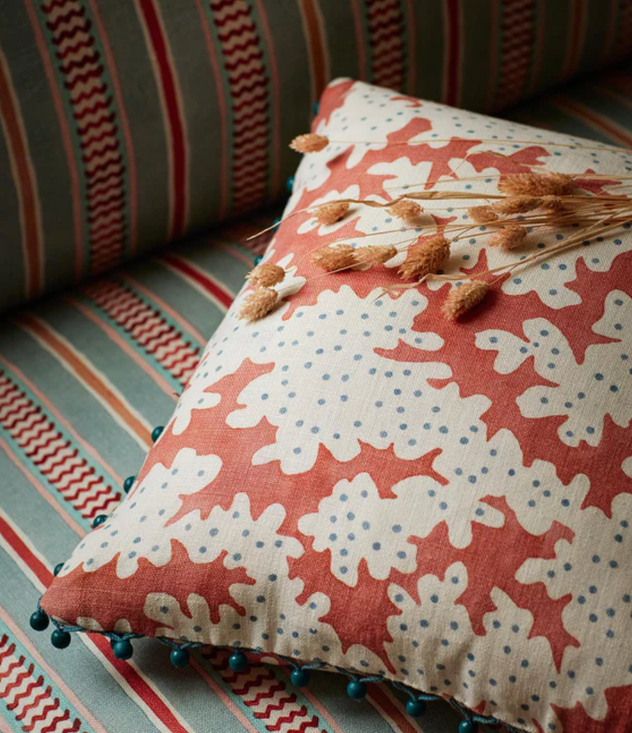 Charades - Big Top Fabric Linwood 100% Linen cushion