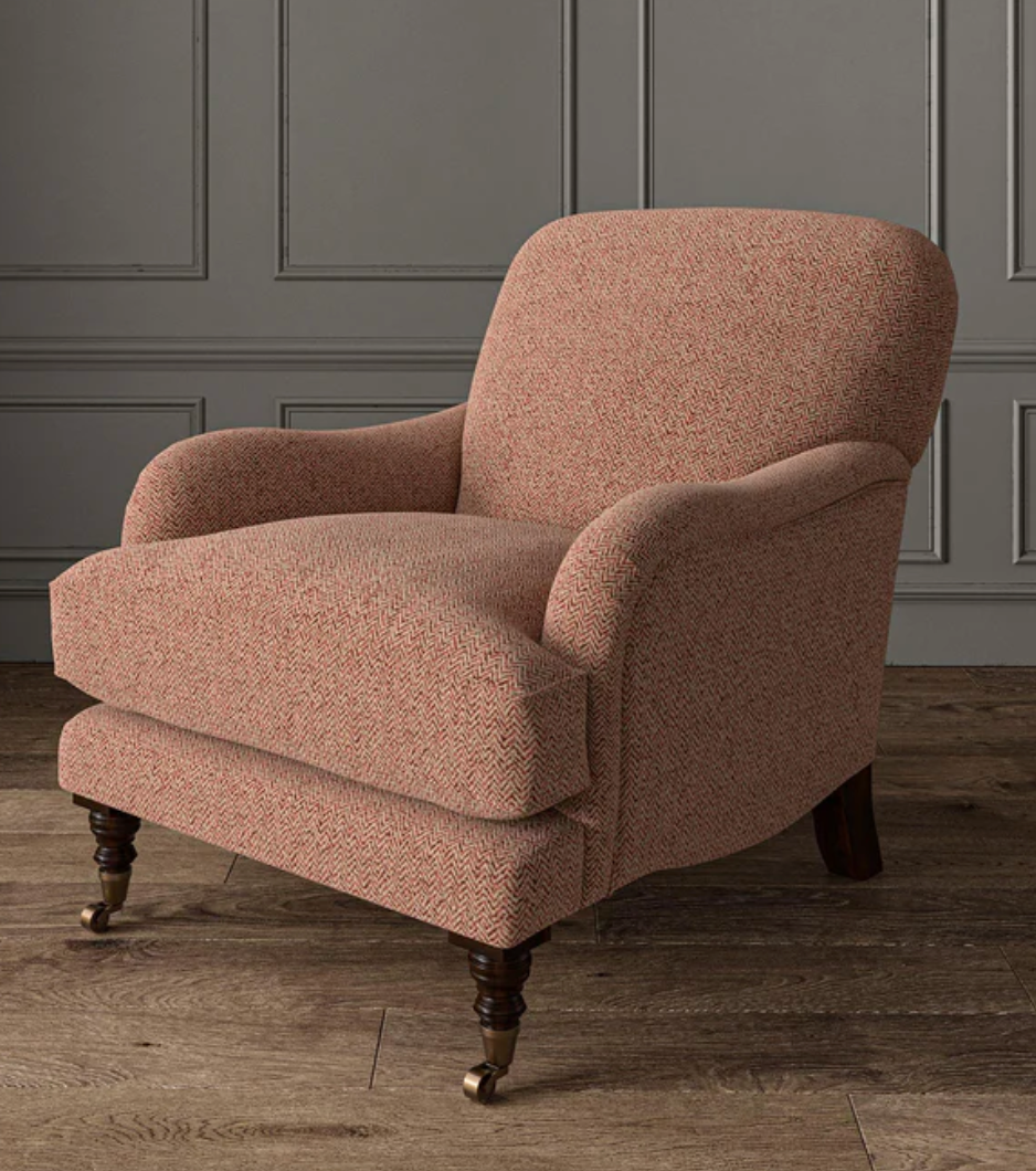 Raspberry - Chicane by Linwood - Fabric, Curtains, Roman Blinds chair