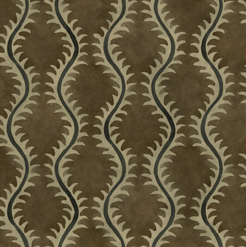 Cobbles - Helter Skelter Velvet by Linwood