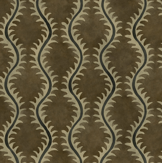 Cobbles - Helter Skelter Velvet by Linwood