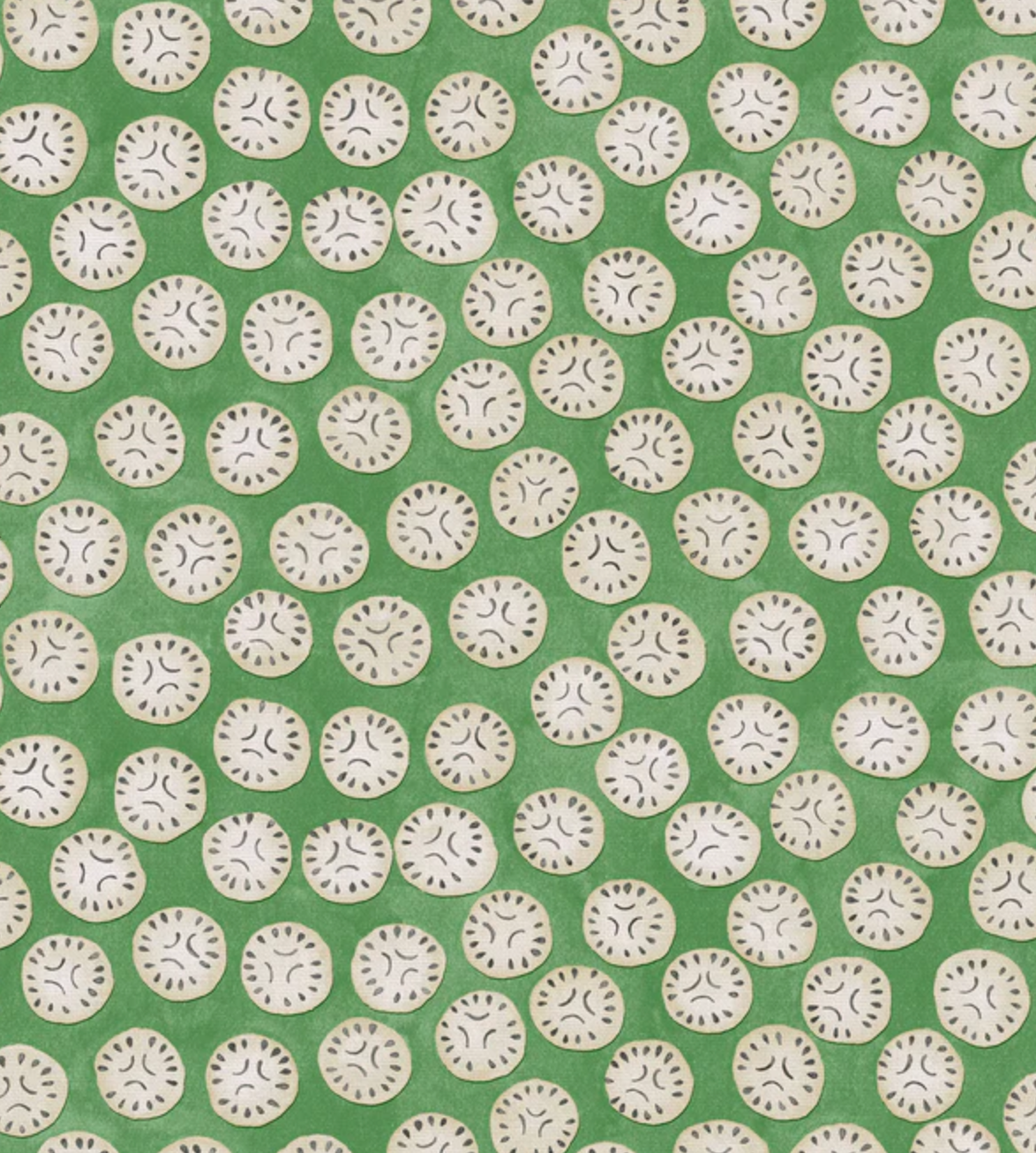 Cooshy Clover Bibi Linen 100% Linen Fabric