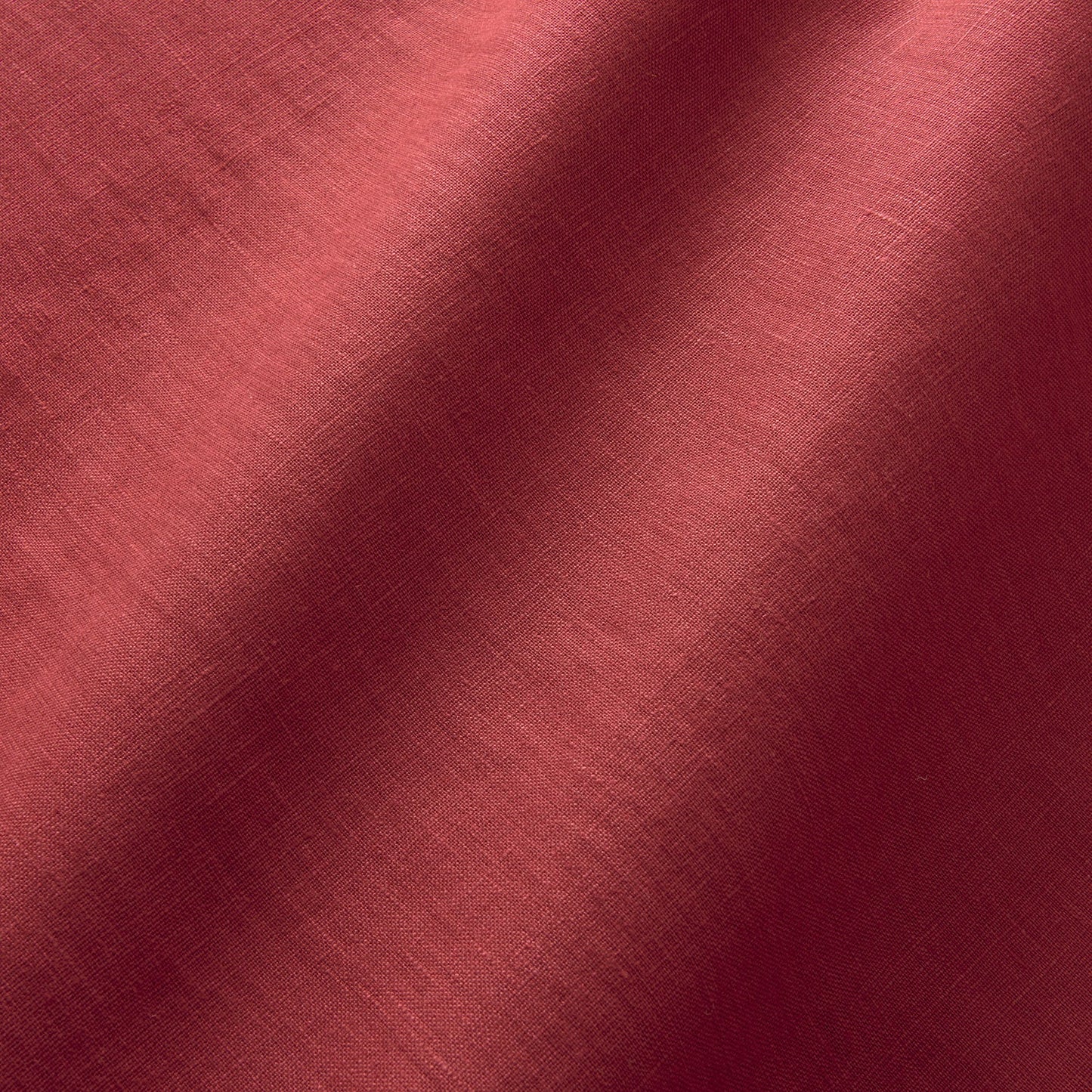 Cooshy Scarlet Red 100% Linen House Fabric