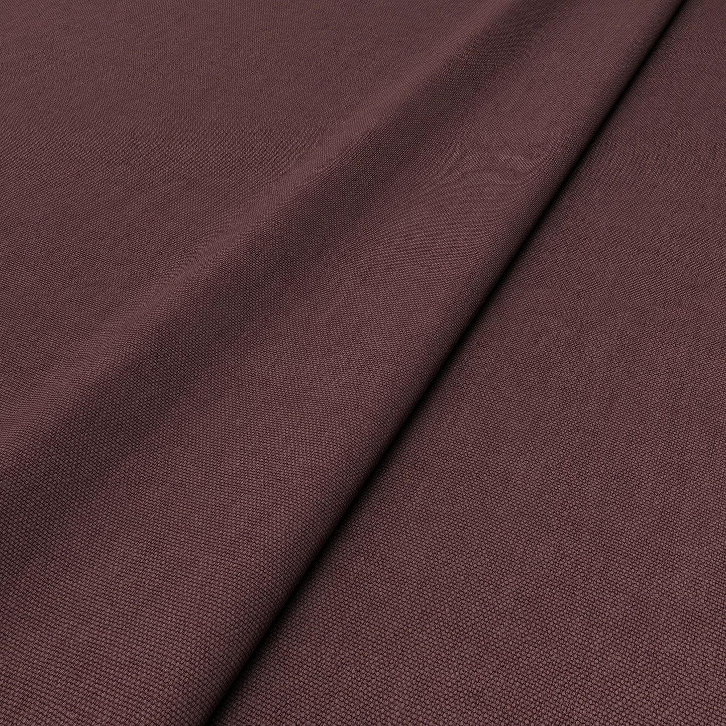 Cooshy Damson Linen Softie 100% Linen Fabric fold