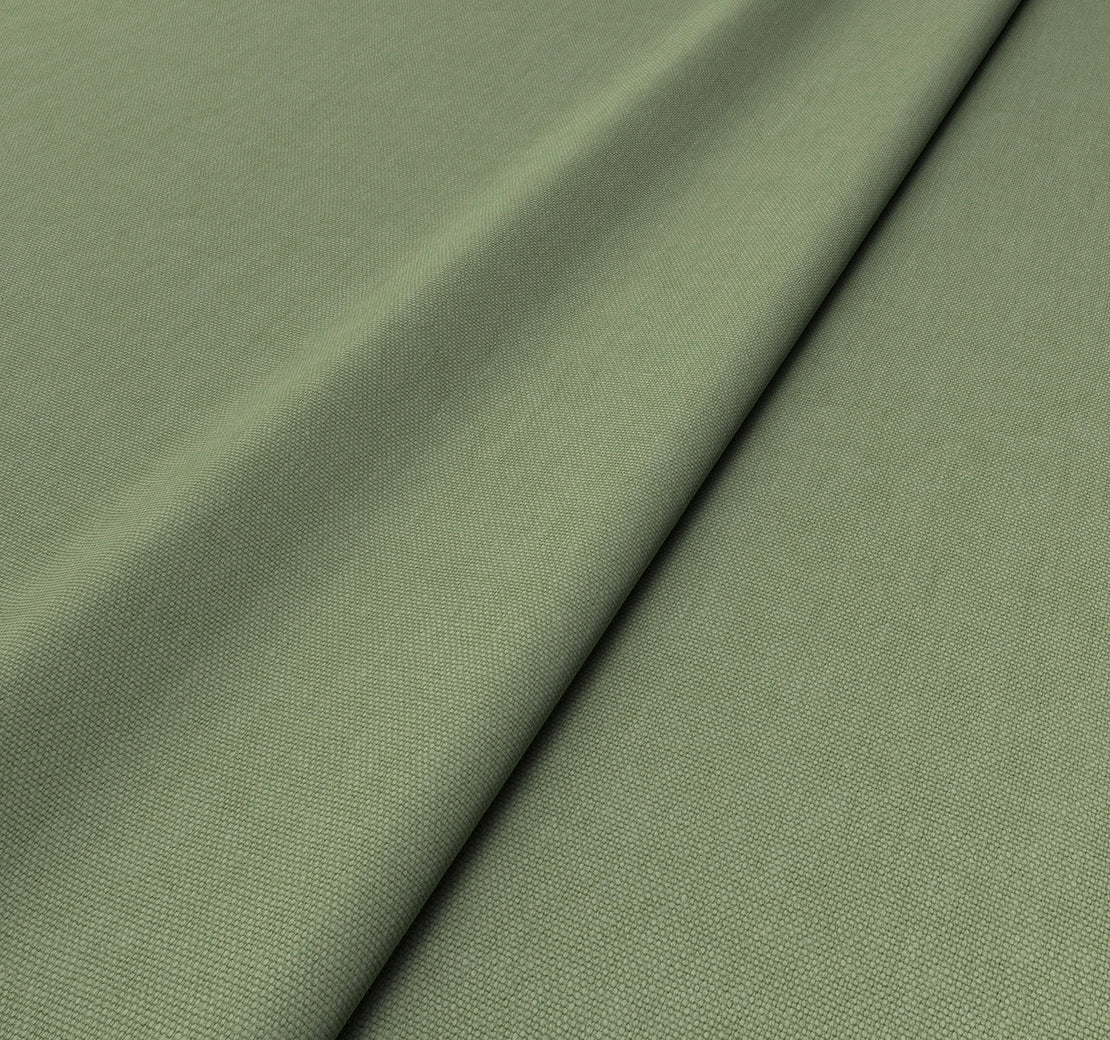 Cooshy Moss Linen Softie 100% Linen Fabric fold