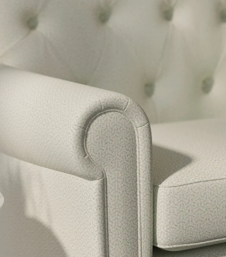 Feather Grey - Malmo by Linwood - Fabric, Curtains, Roman Blinds sofa