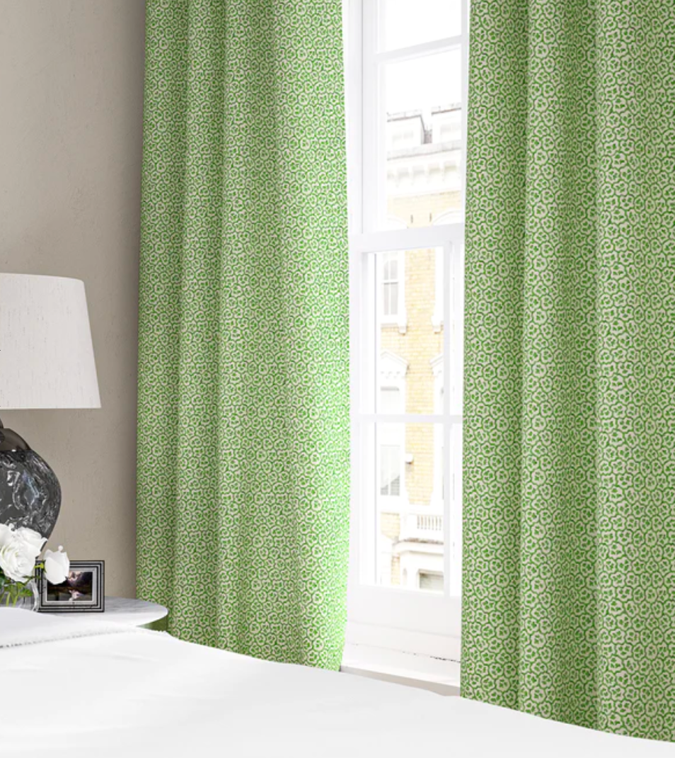 Frog - Hopscotch Fabric Linwood 100% Linen