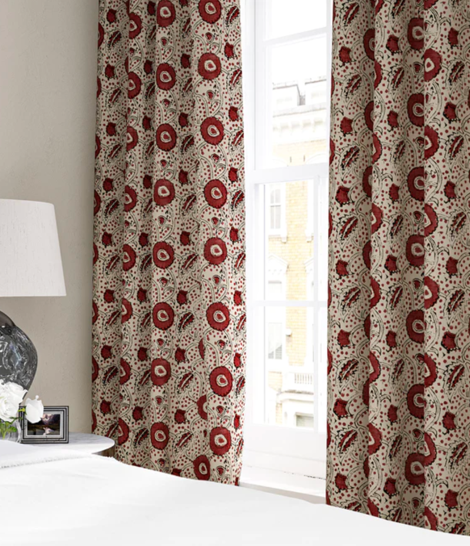 Garent - Rubia Fabric Linwood 100% Linen curtains