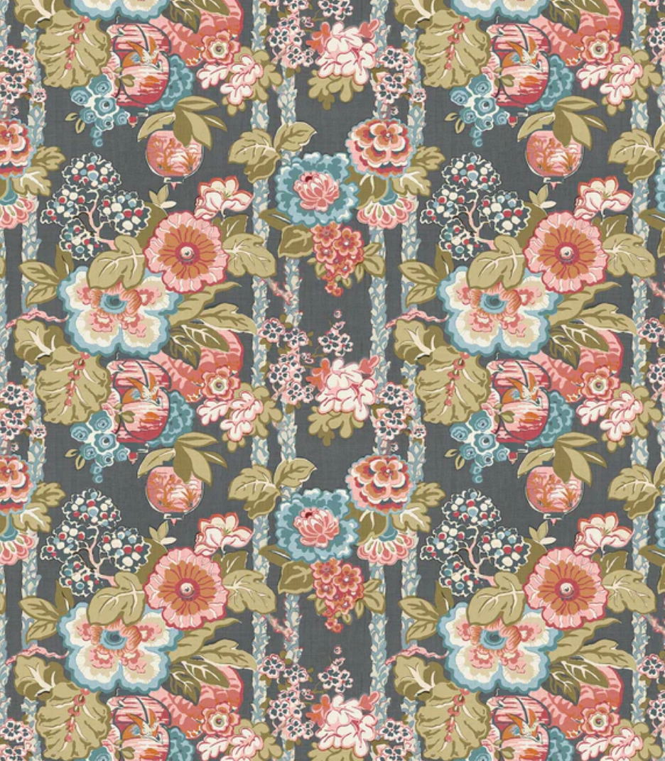 Ginger - Louis Fabric Linwood 100% Linen curtains