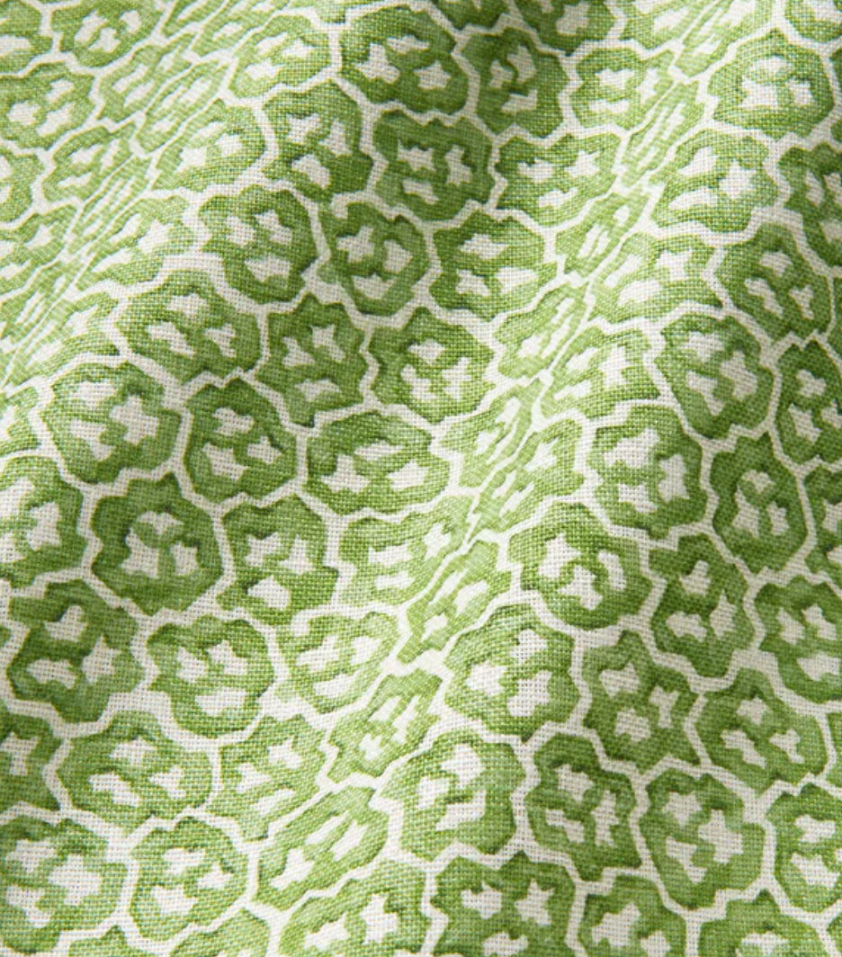 Gooseberry Green - Hopscotch Fabric Linwood 100% Linen
