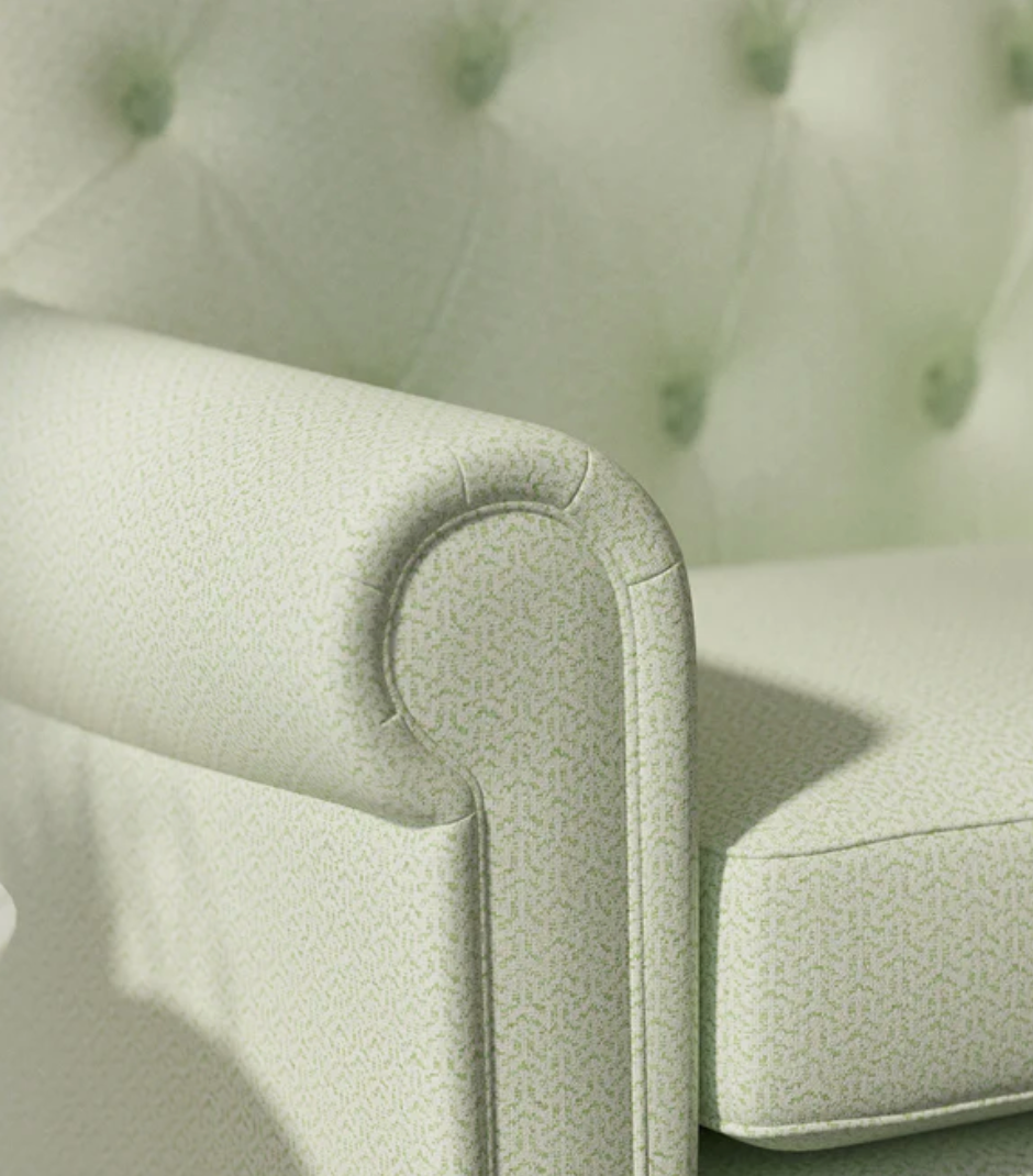 Grass - Malmo by Linwood - Fabric, Curtains, Roman Blinds sofa
