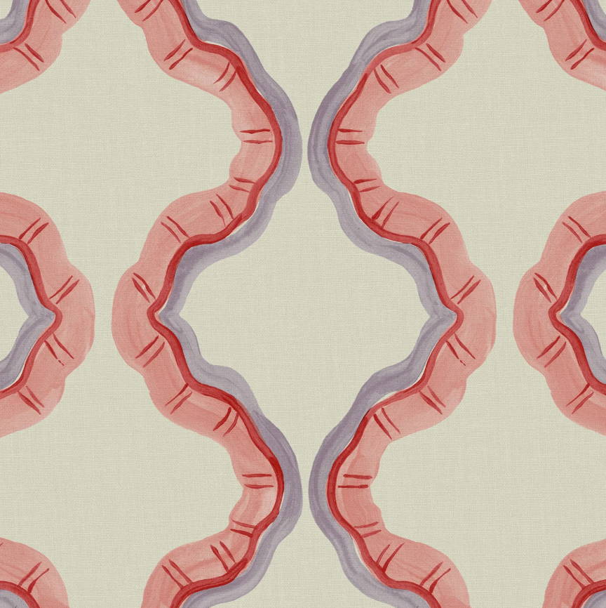 hawaii Ruffled Linwood fabric cooshy