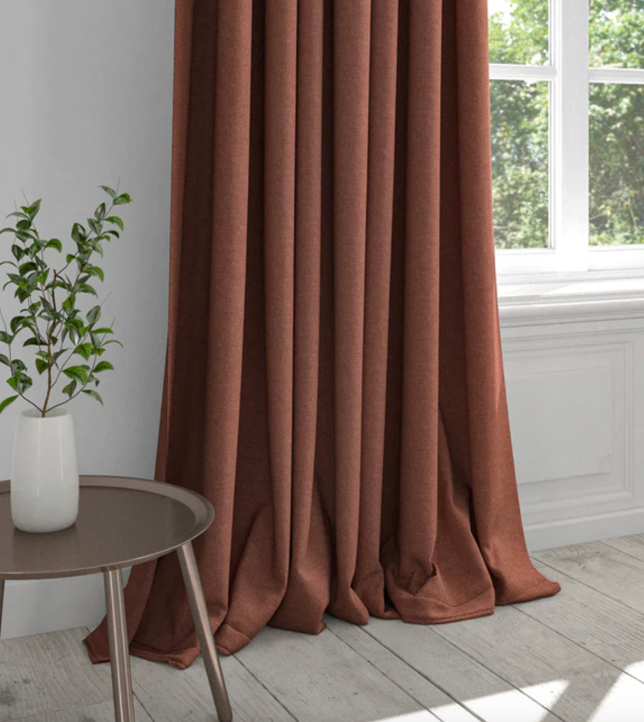 Cooshy Brick Red Luxe Cotton 100% Cotton Fabric
